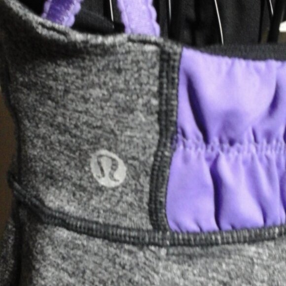 NWT Lululemon Yogi Dance Tank Top Purple Heathered - Picture 8 of 10
